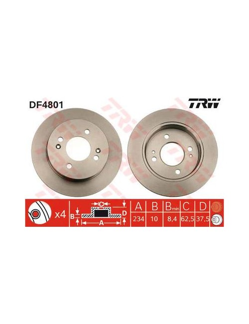 PAIRE DE DISQUES