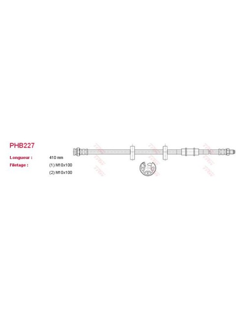 FLEXIBLE DE FREIN