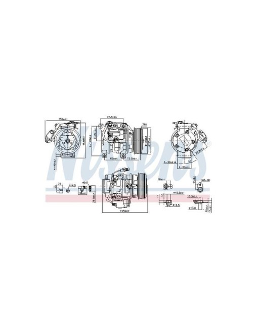 COMP.CLIM TOYOTA HILUX MK...