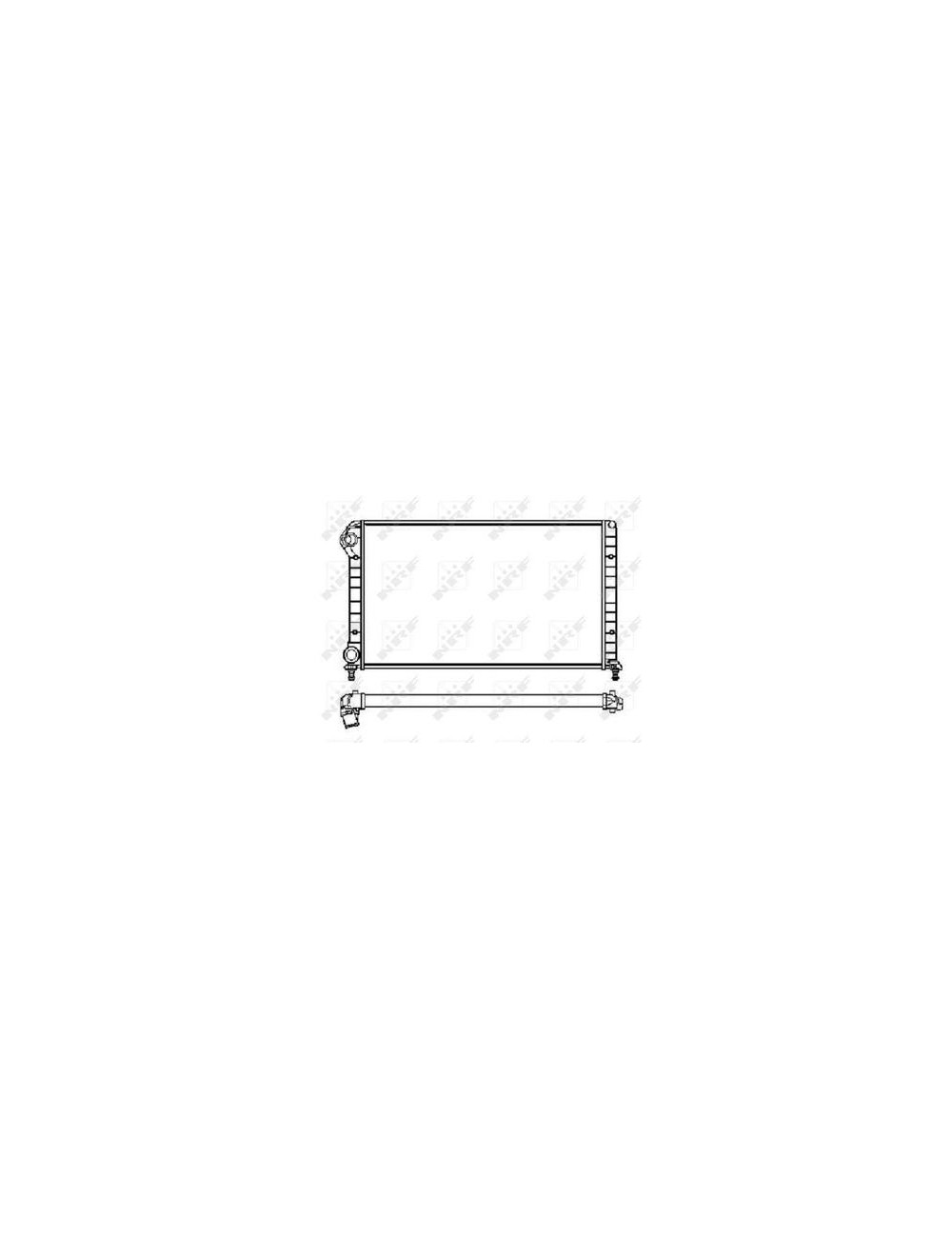 RAD - FIAT DOBLO 1.9D 01 RADIATOR RAD - FIAT DOBLO 1.9D 01 RADIATOR