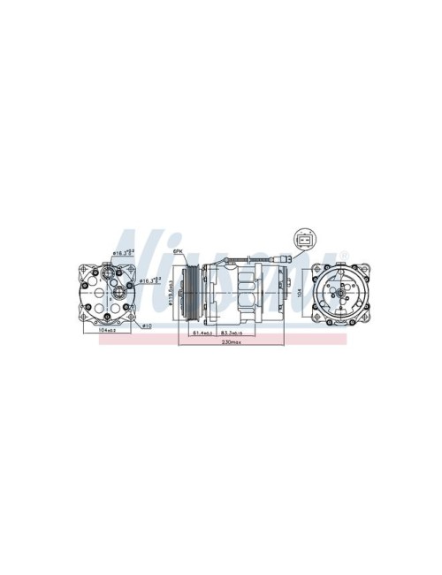 COMP.CLIM MERCEDES-BENZ C-SERIES W2