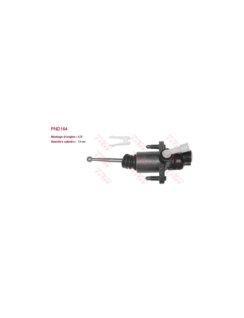 EMETTEUR EMBRAYAGE EMETTEUR EMBRAYAGE