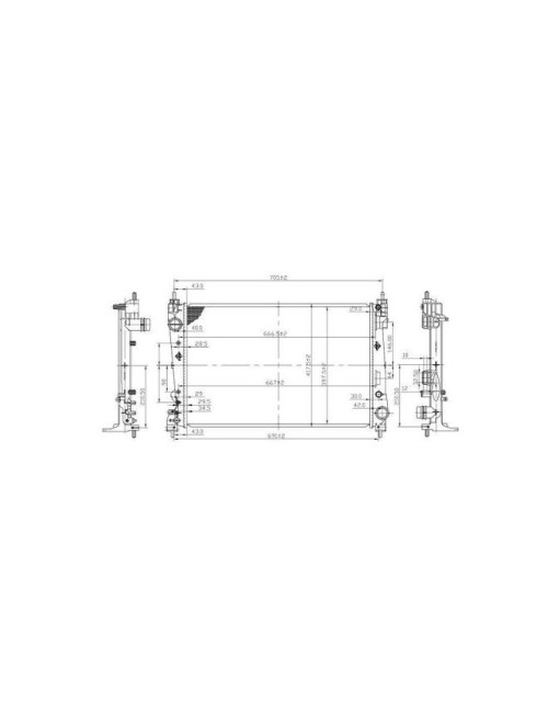 RAD - OPEL CORSA 1.3D 07...