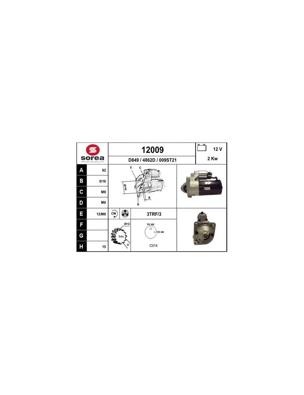 DEMARREUR VL JUMPER / DUCATO / BOXER 2.8 DEMARREUR VL JUMPER / DUCATO / BOXER 2.8