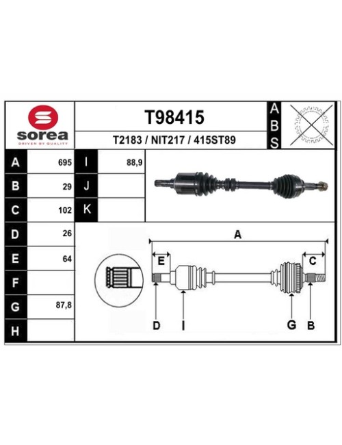 TRANSMISSION / NISSAN  -...