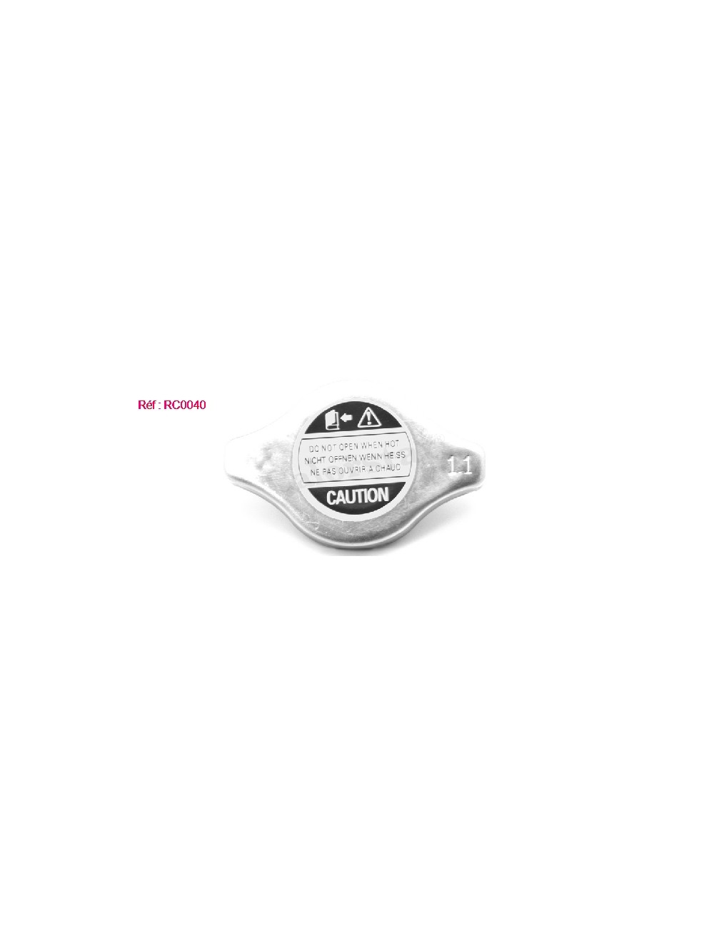 BOUCHON DE RADIATEUR / RADIATOR CAP BOUCHON DE RADIATEUR / RADIATOR CAP