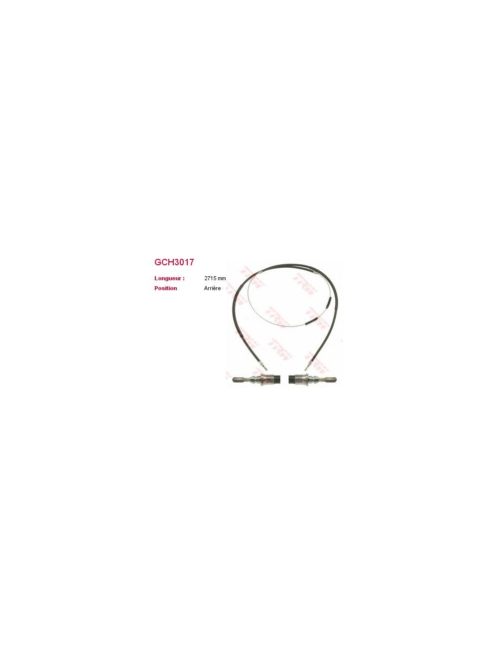 CABLE DE FREIN CABLE DE FREIN