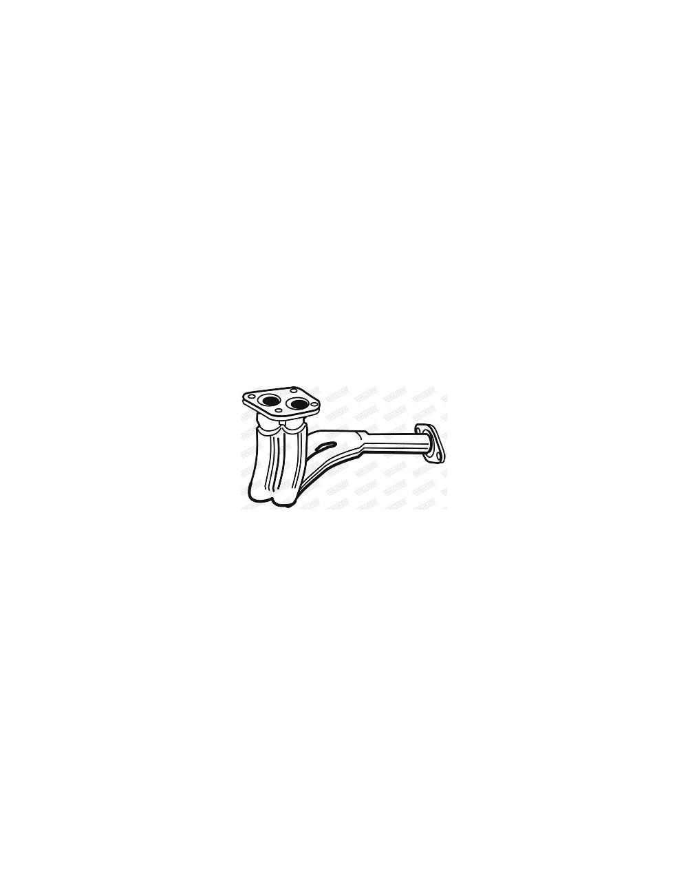 TUBE AVANT OPEL ASTRA 1799 CC. 85 KW 9/9 TUBE AVANT OPEL ASTRA 1799 CC. 85 KW 9/9