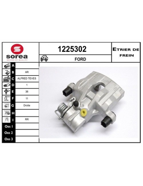 ETRIER DE FREIN - FORD / AR