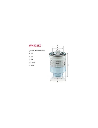 FILTRE A CARBURANT