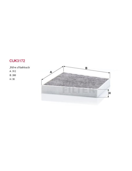 FILTRE A HABITACLE