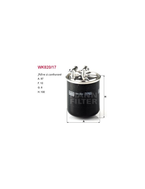 FILTRE A CARBURANT
