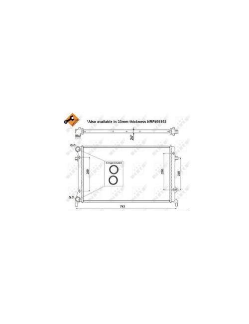 RAD - VW GOLF 1.4 09 RADIATOR EASY