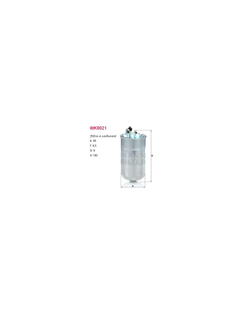 FILTRE A CARBURANT