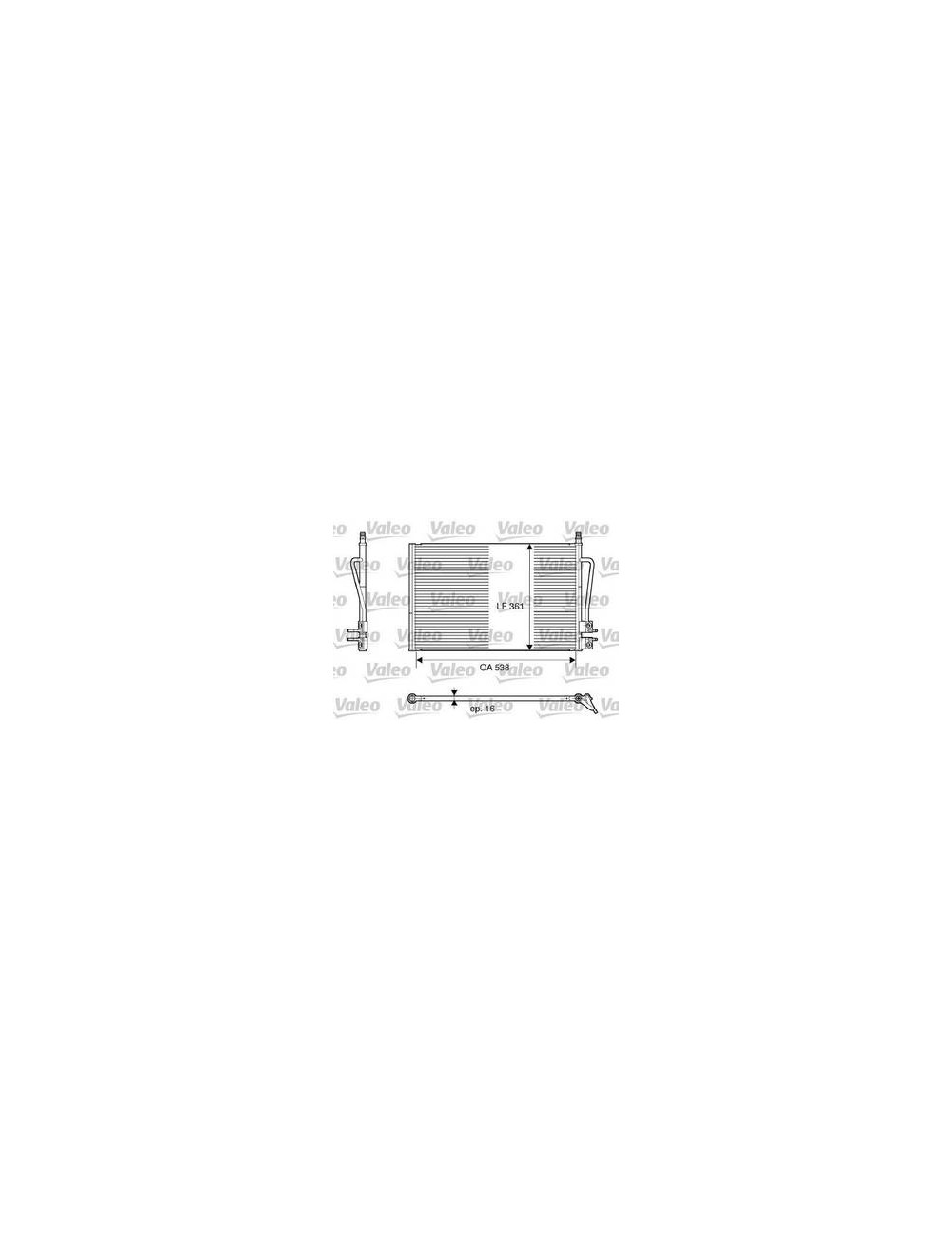 COND FORD Fiesta V, Fusion