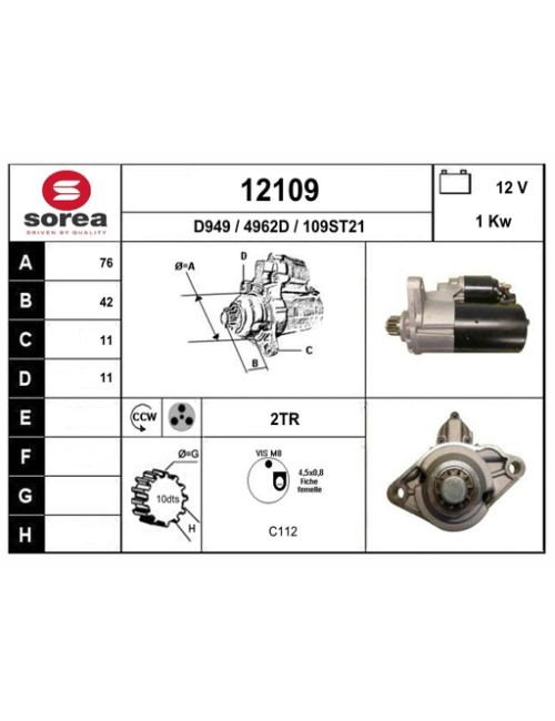 DEMARREUR VL / AUDI A3
