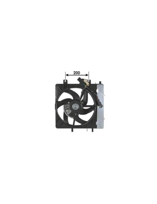 GMV - CITROEN C3 1.4D 02 FAN COMPLE