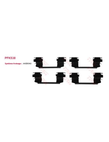 KIT ACCESSOIRES PLAQUETTES