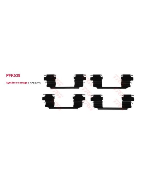 KIT ACCESSOIRES PLAQUETTES