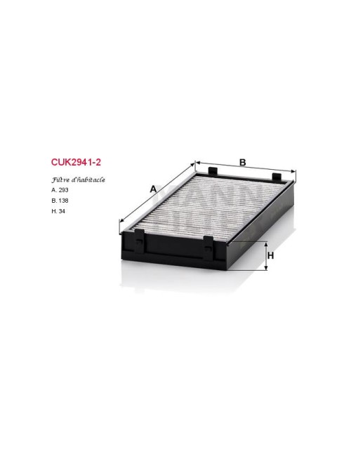 FILTRE A HABITACLE