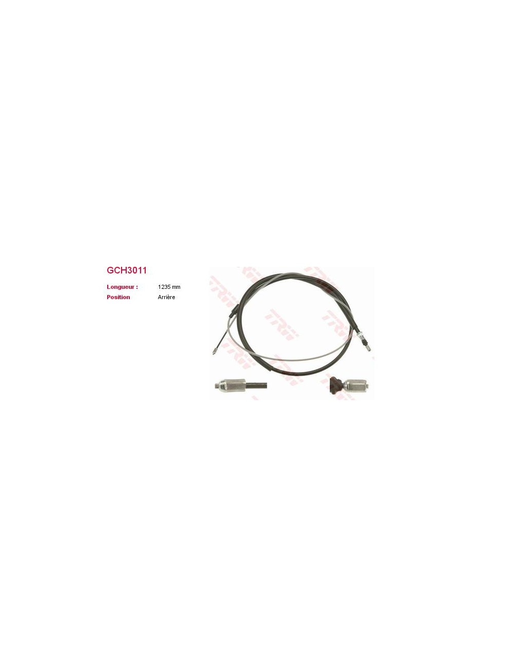 CABLE DE FREIN