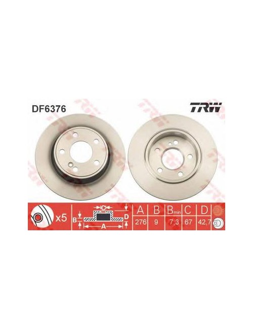 PAIRE DE DISQUES