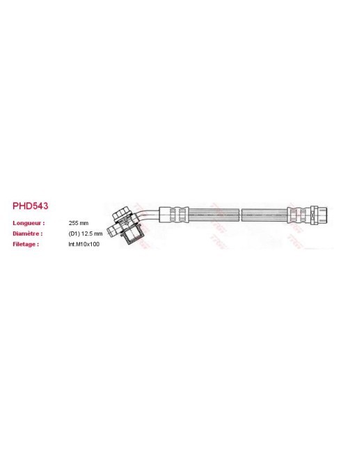 FLEXIBLE DE FREIN