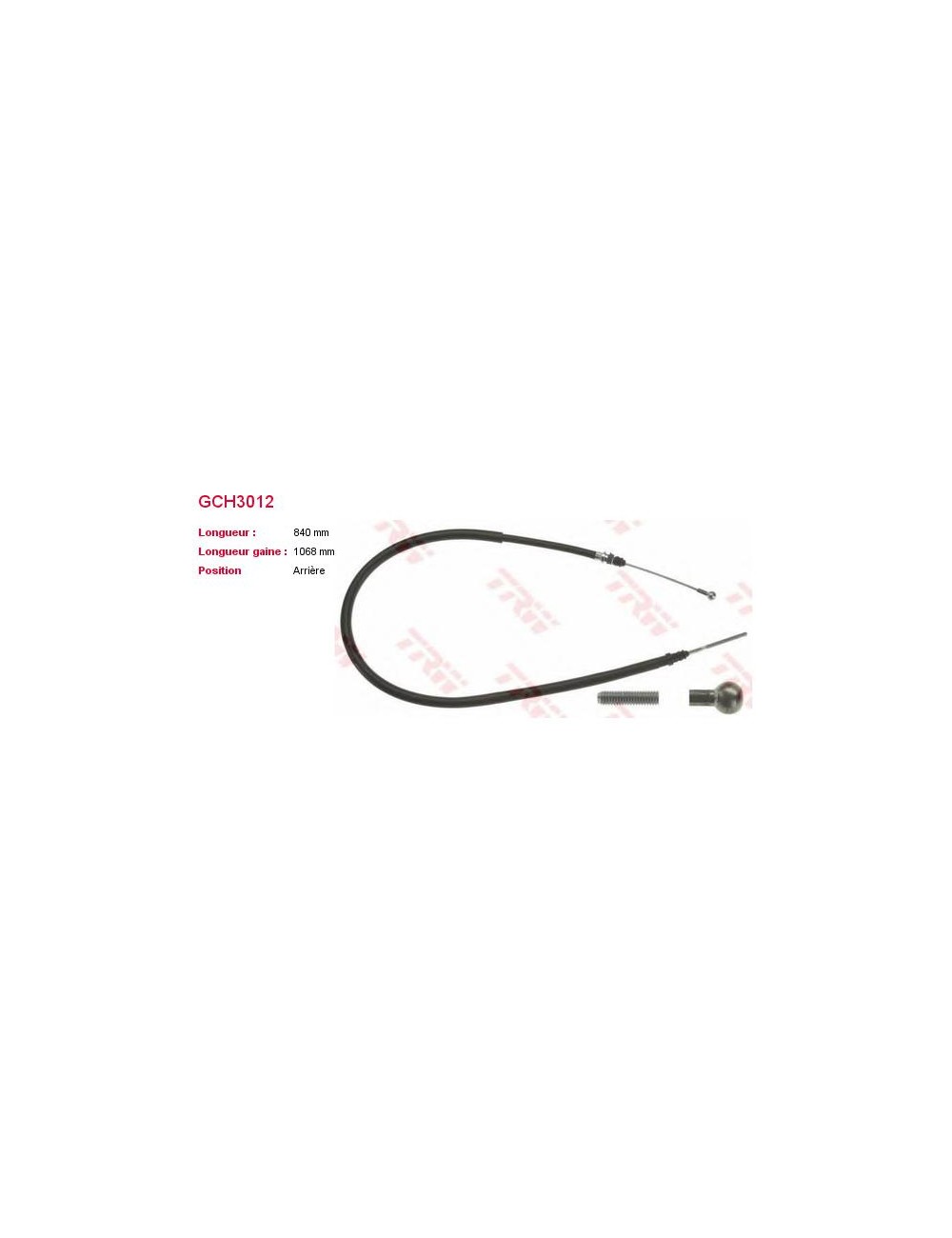 CABLE DE FREIN