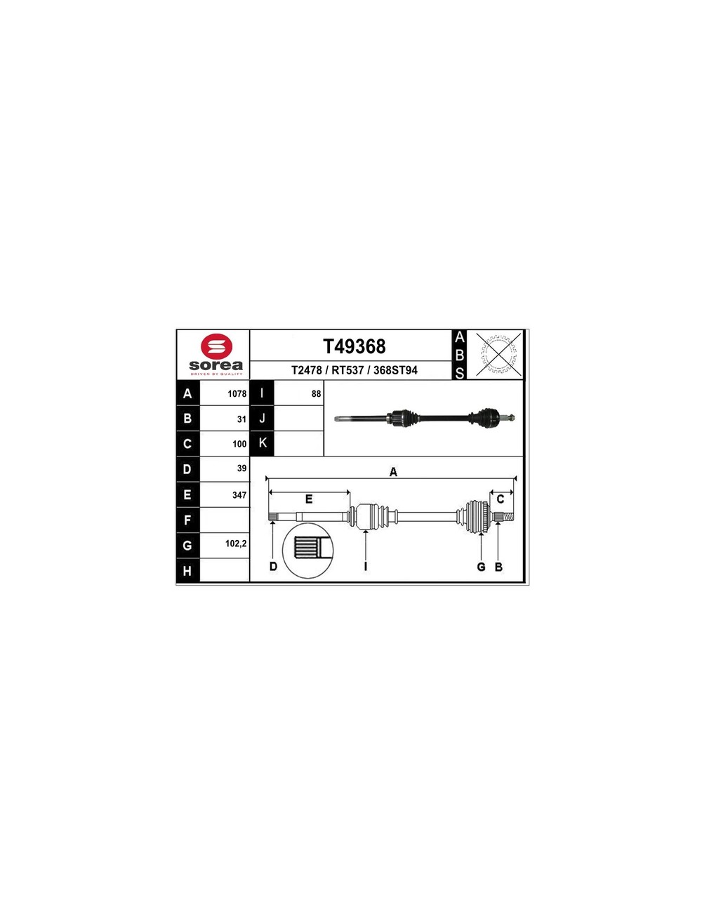 TRANSMISSION / MASTER III Manu 2,3 Dci