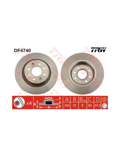 PAIRE DE DISQUES