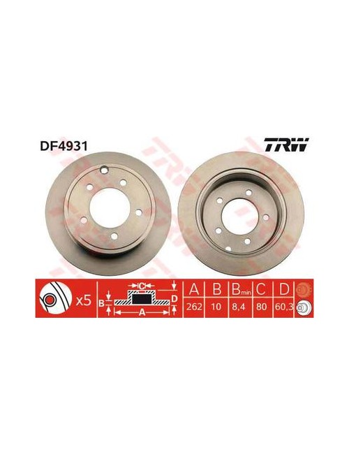 PAIRE DE DISQUES