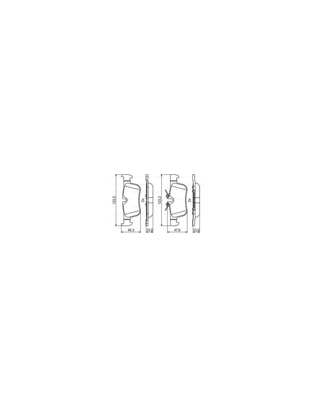 PLAQ FREIN BP1986 PLAQ FREIN BP1986