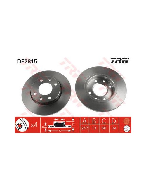 PAIRE DE DISQUES
