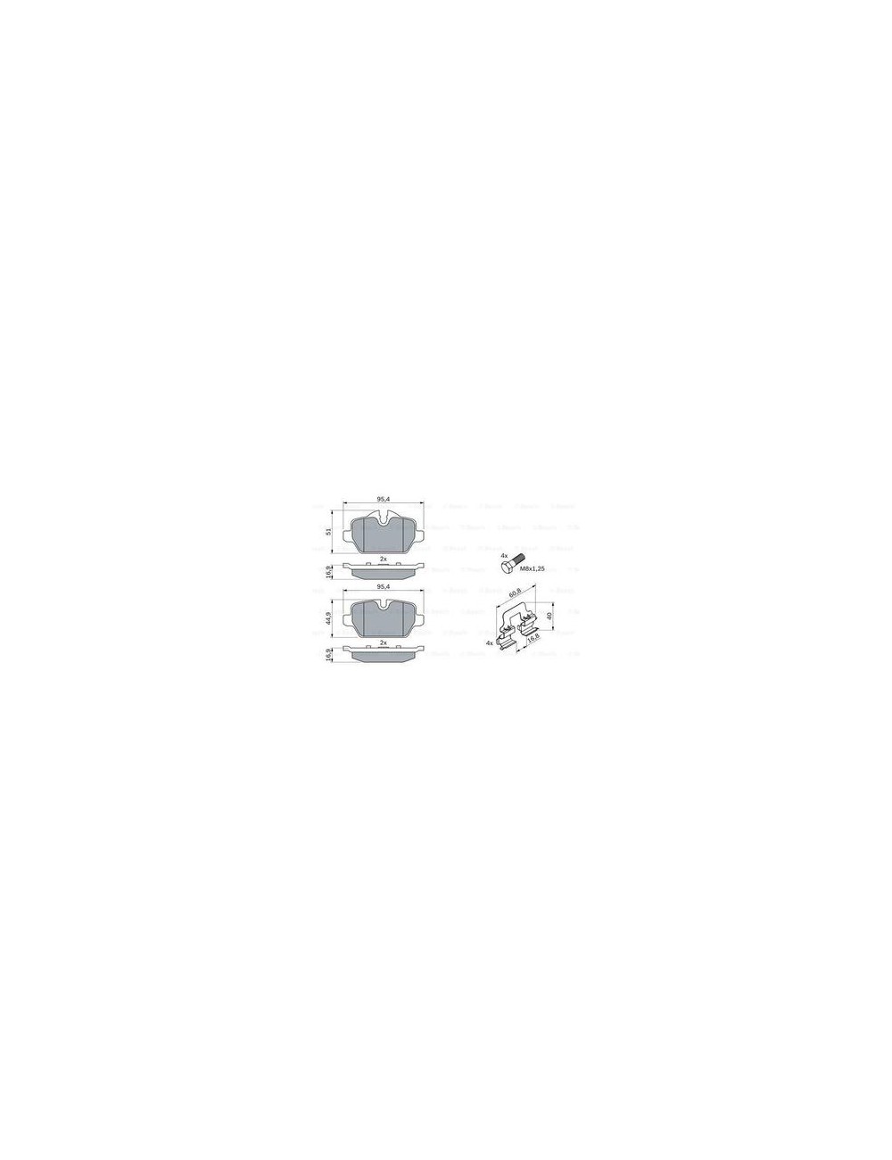 PLAQ FREIN BP1181 PLAQ FREIN BP1181