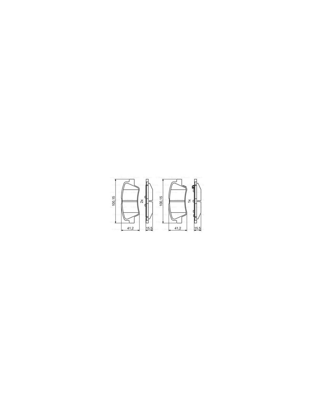 PLAQ FREIN BP1942 PLAQ FREIN BP1942