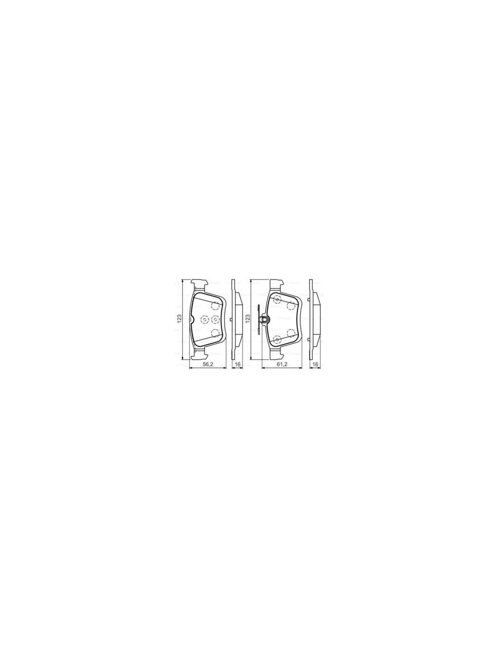 PLAQ FREIN BP1504 PLAQ FREIN BP1504