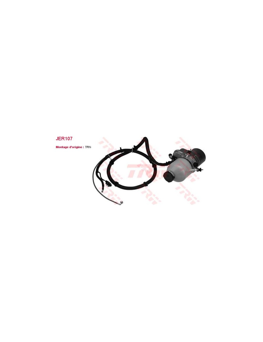 POMPE DE CREMAILLERE ELECTRIQU