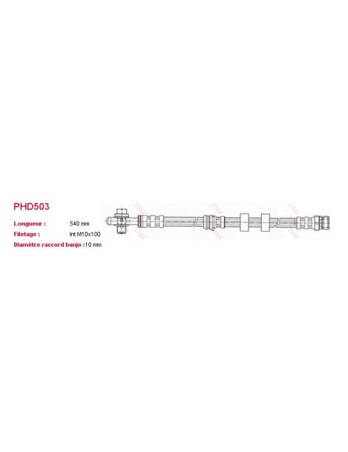 FLEXIBLE DE FREIN
