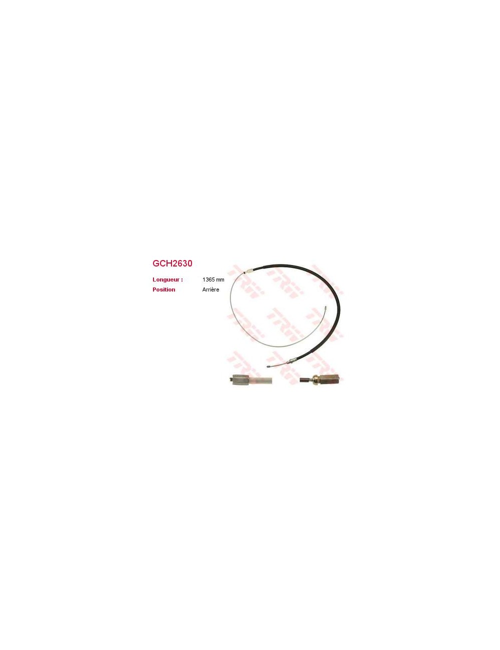 CABLE DE FREIN