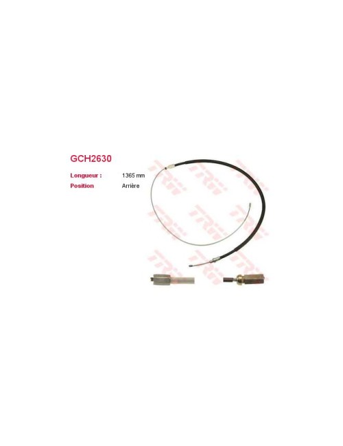 CABLE DE FREIN