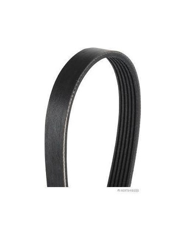 Courroie trapézoà¯dale à  nervures