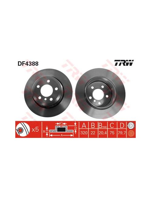 PAIRE DE DISQUES