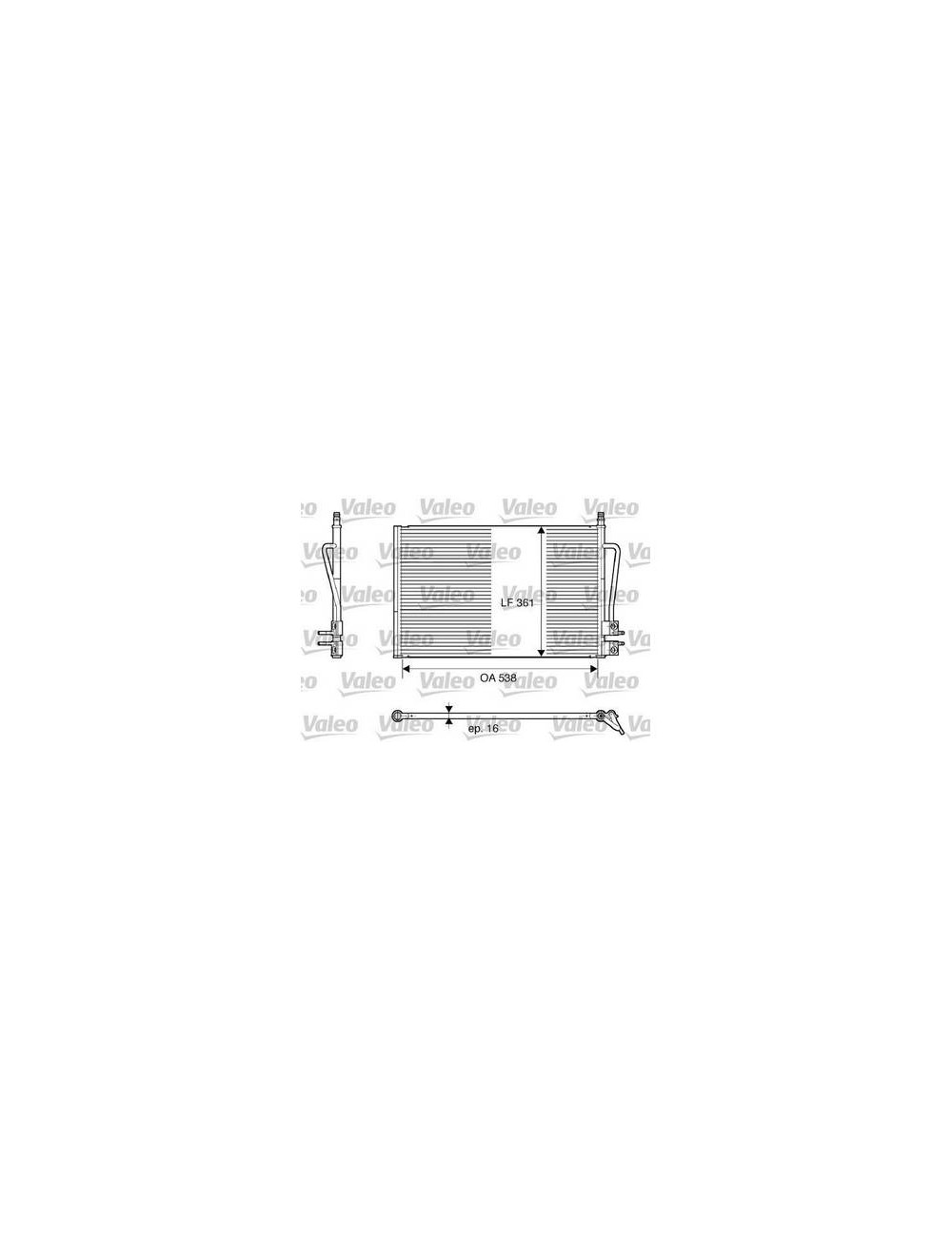 COND FORD Fiesta V, Fusion