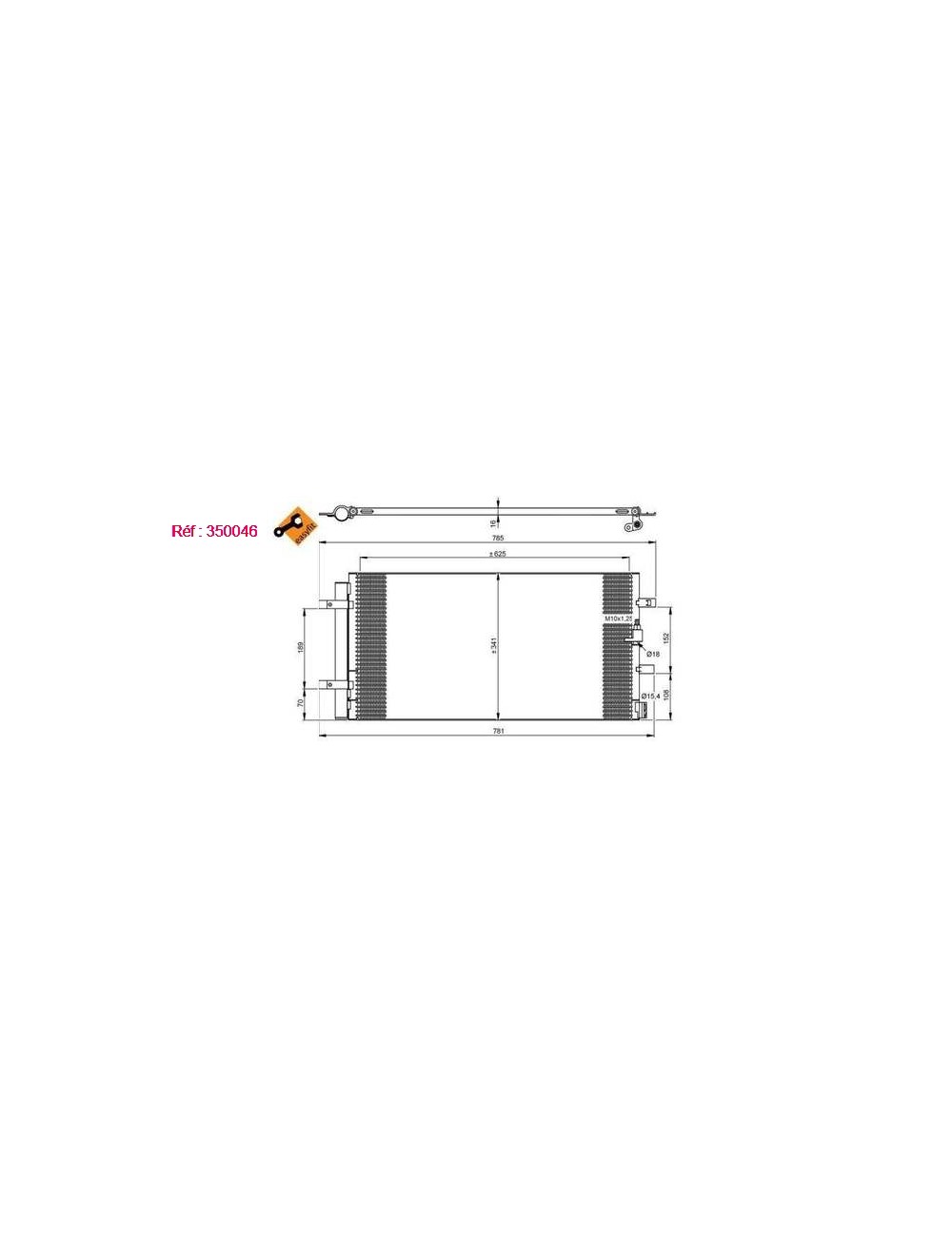 COND - AUDI A4 2.0D 08 CONDENSER EA COND - AUDI A4 2.0D 08 CONDENSER EA