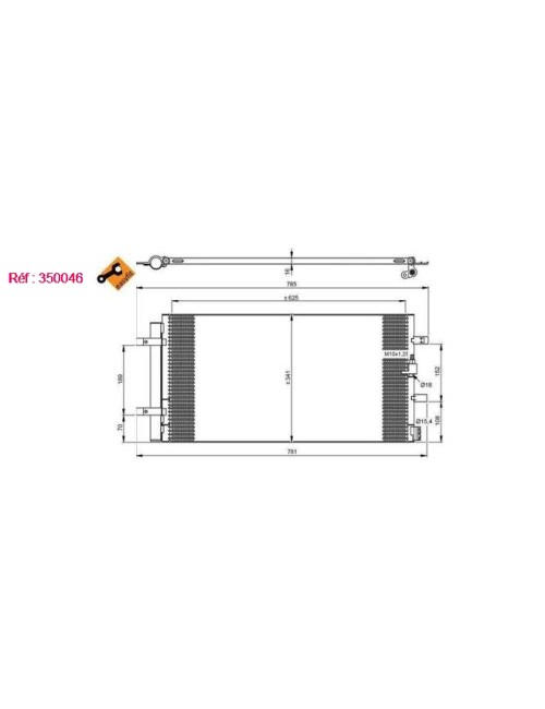 COND - AUDI A4 2.0D 08 CONDENSER EA