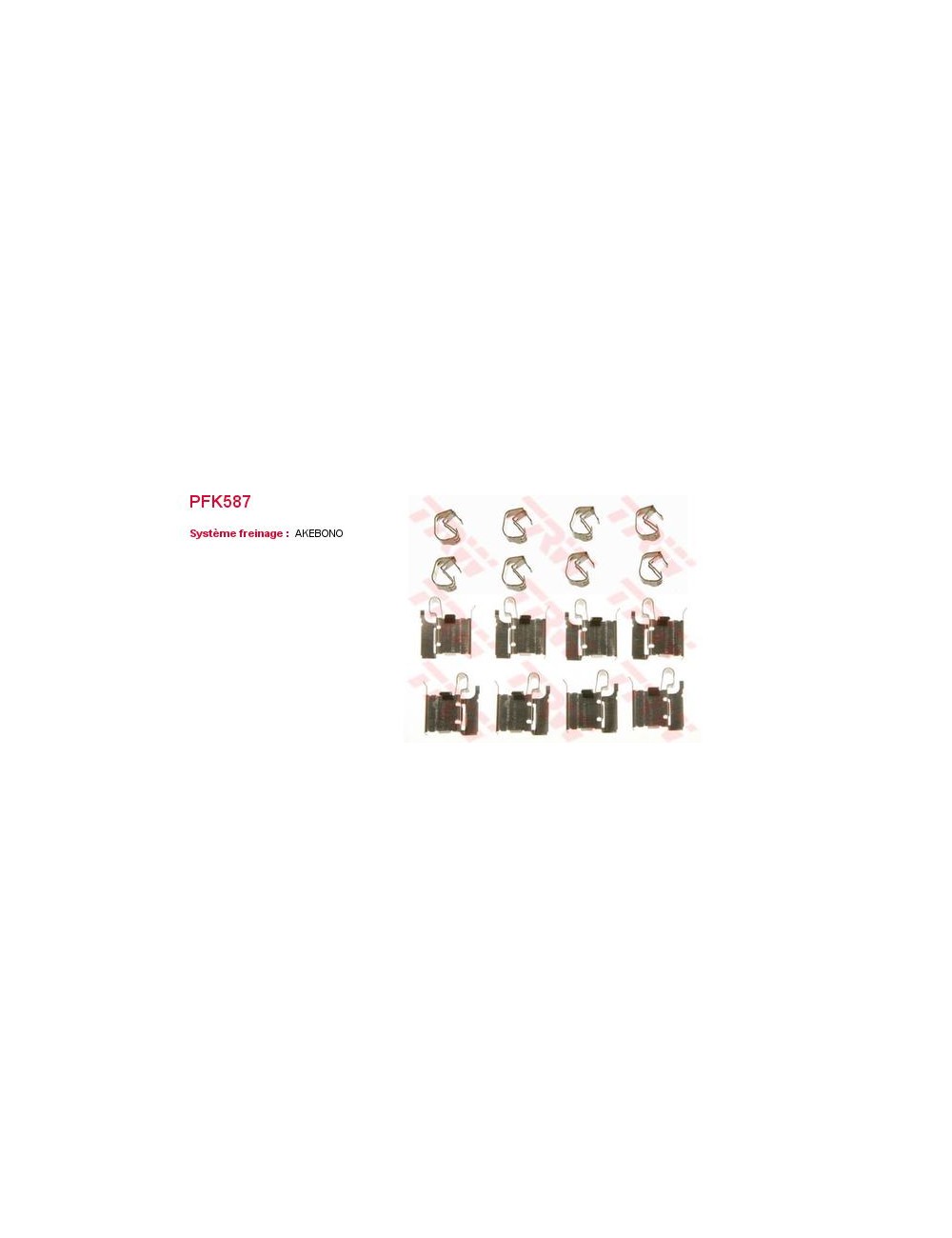KIT ACCESSOIRES PLAQUETTES KIT ACCESSOIRES PLAQUETTES