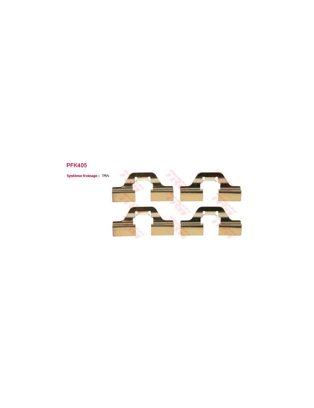 KIT ACCESSOIRES PLAQUETTES KIT ACCESSOIRES PLAQUETTES