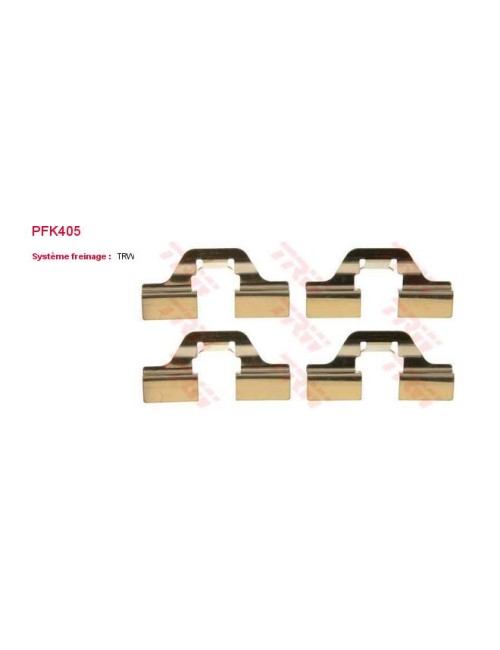 KIT ACCESSOIRES PLAQUETTES