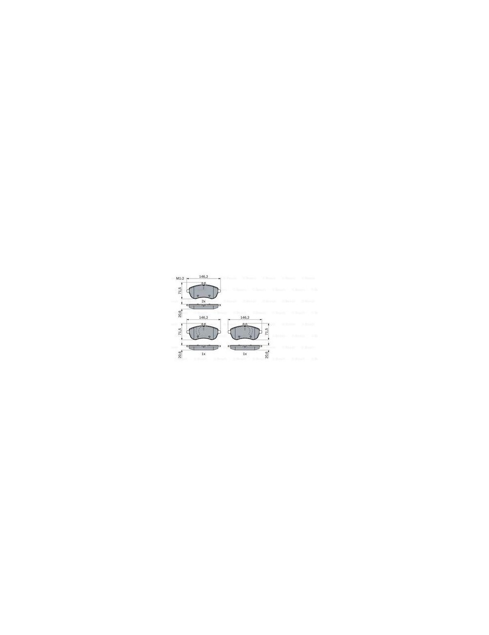 PLAQ FREIN BP1072 PLAQ FREIN BP1072