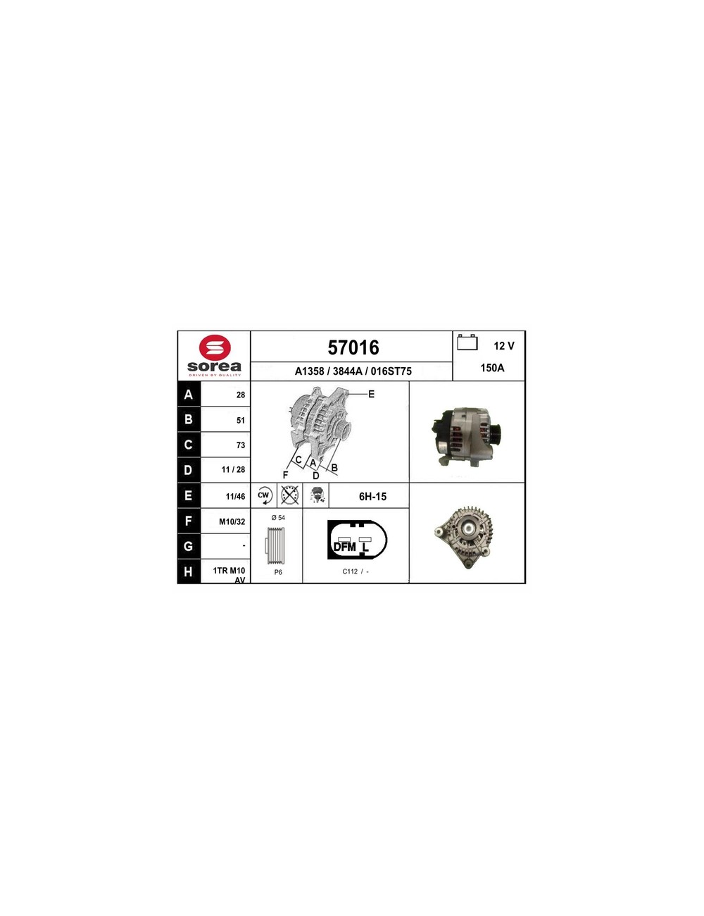 ALTERNATEUR VL / BMW 318 d